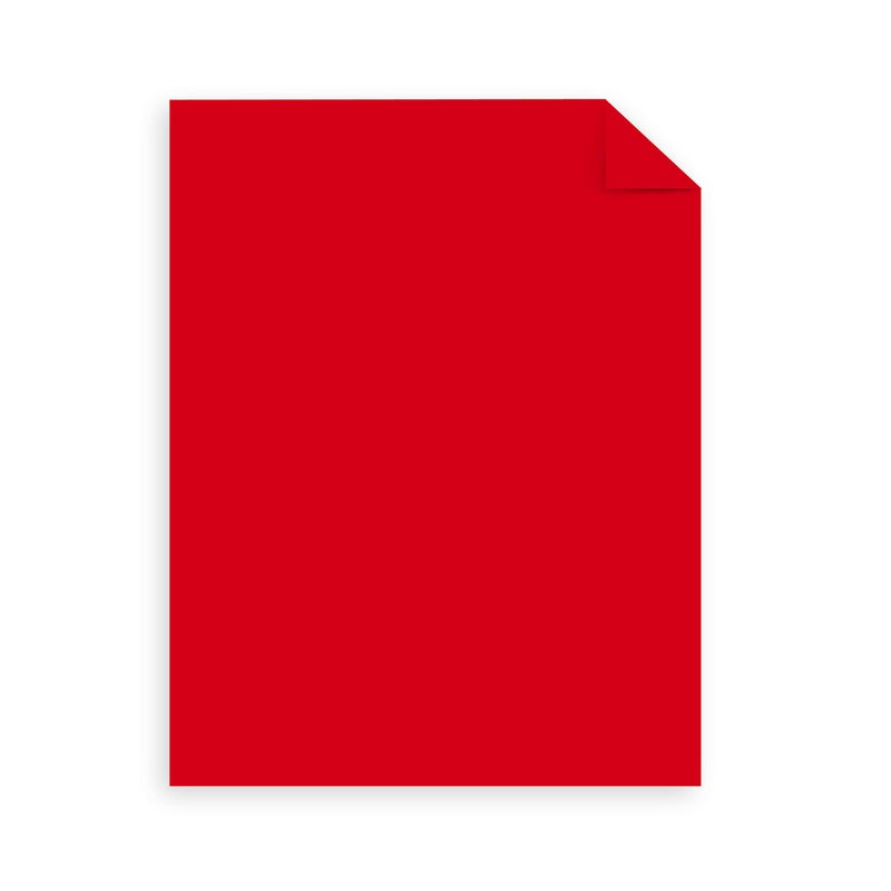 Astrobrights Mega Collection, Colored Cardstock, Ultra Red, 320 Sheets, 65 lb/176 gsm, 8.5" x 11" - MORE SHEETS! (91682) - Image 3